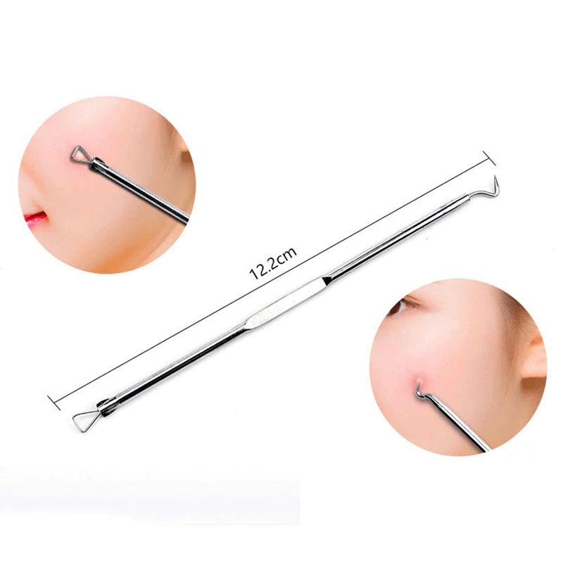 4pcs Stainless Steel Acne Removal Needles Pimple Remover Tools