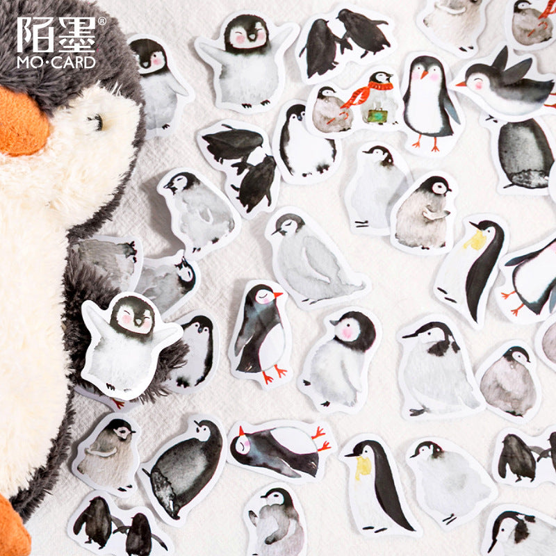Cute Penguin Kawaii Stationery Sticker Set