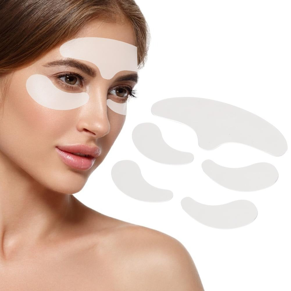 5PCS Reusable Silicone Anti-Wrinkle Eye Patches Face Lifting Patches