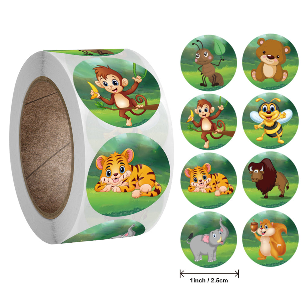 Animals cartoon Stickers for kids