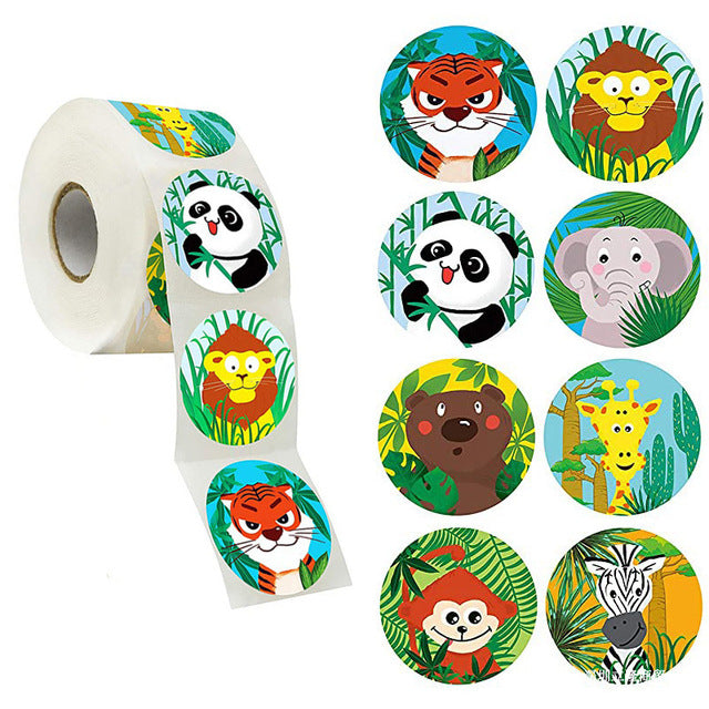 Animals cartoon Stickers for kids