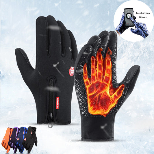 Winter Gloves Touch Screen Riding Motorcycle Sliding Waterproof