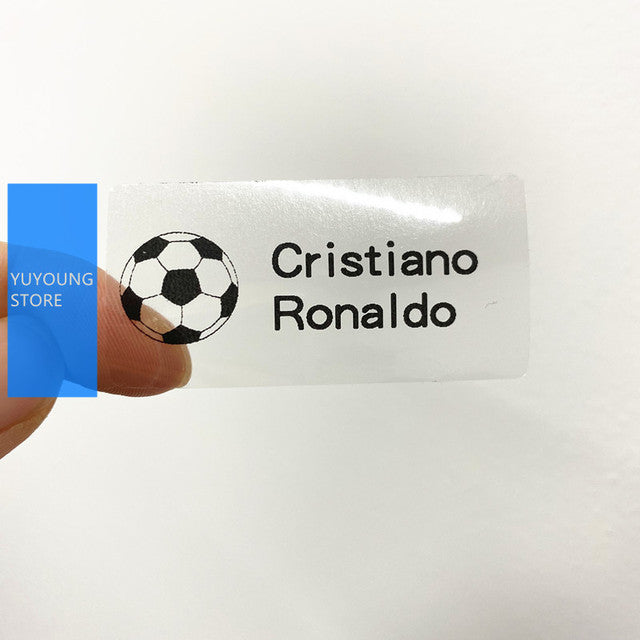 Name Transparent Tag Sticker Customize