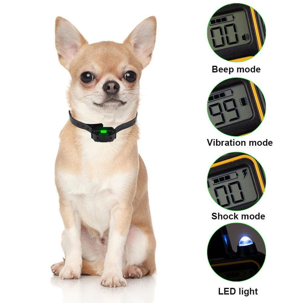 Dog Training Collar Pet Remote Control Waterproof Rechargeable