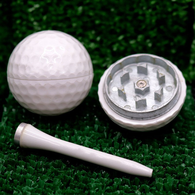 Golf Shaped Pipe Herb Grinding Tool Set