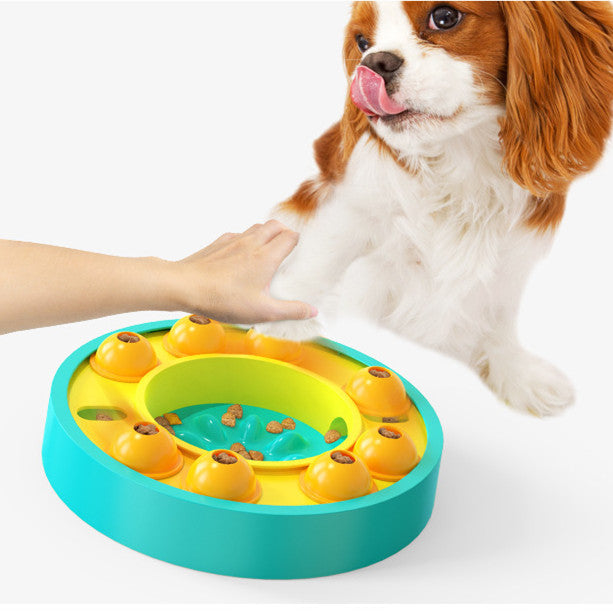 Dog Pets Puzzle Toys Slow Feeder Interactive Increase Puppy IQ Food Dispenser