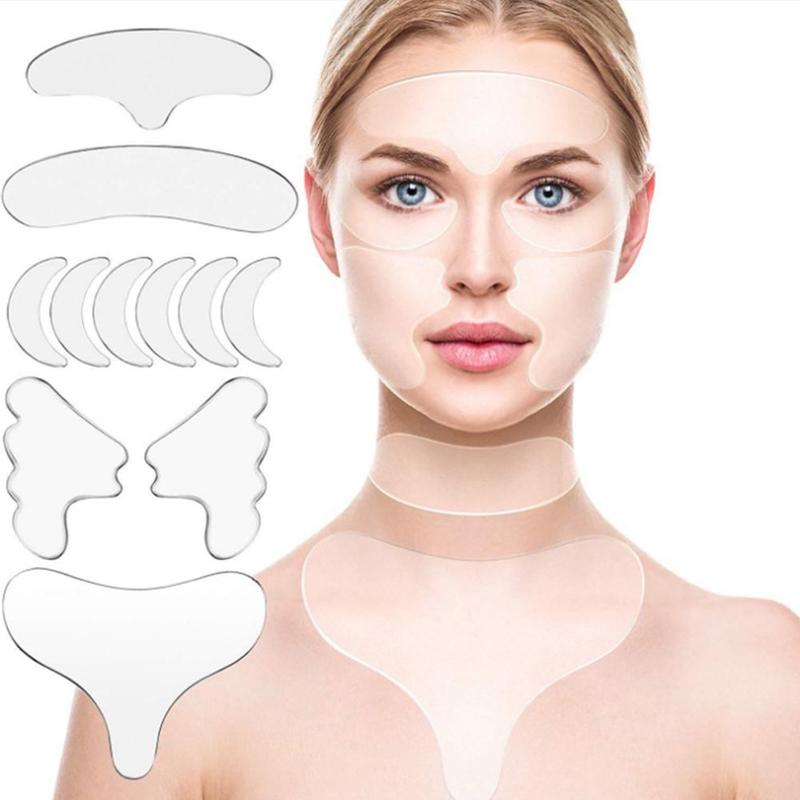 Silicone Wrinkle Removal Sticker Face
