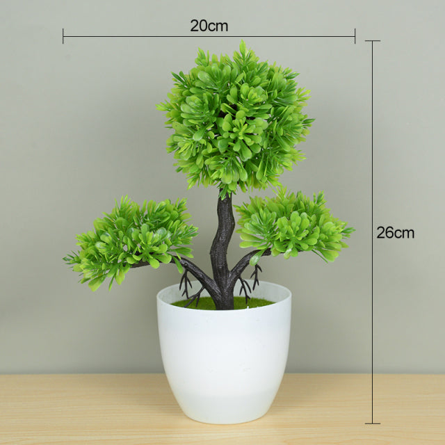 Artificial Plants Bonsai Small Tree Pot Fake Plant