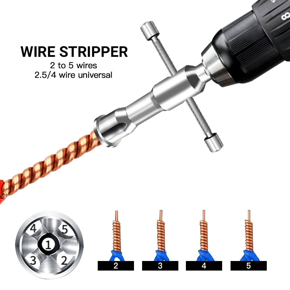 Automatic Wire Stripper Twisted Wire Tool