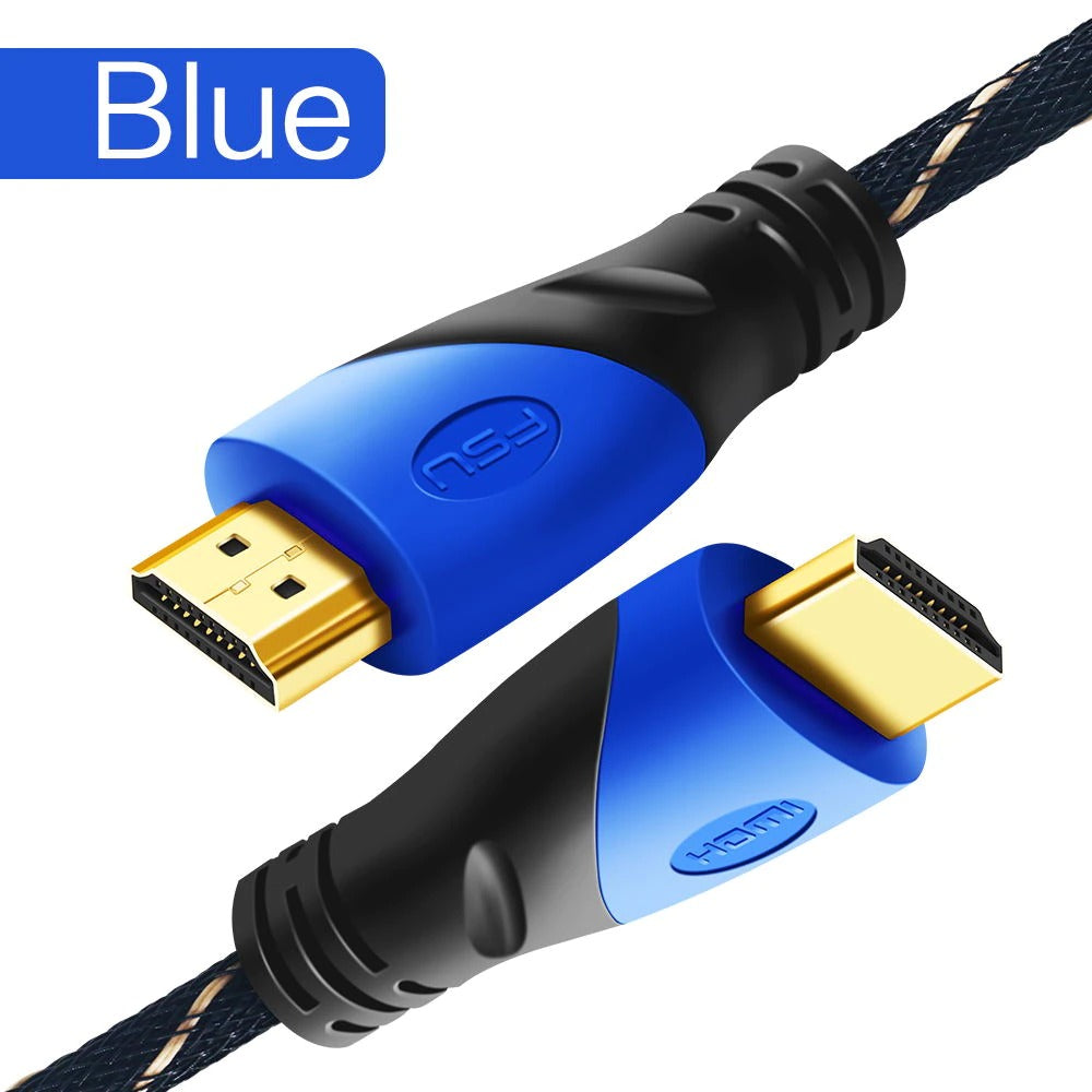 FSU HDMI-compatible Cable Video Cables Gold Plated 3D Cable