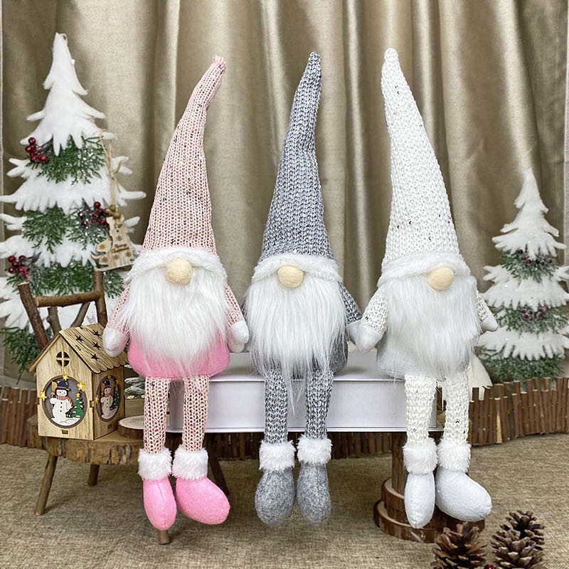 Faceless Doll Merry Christmas Decorations for Home