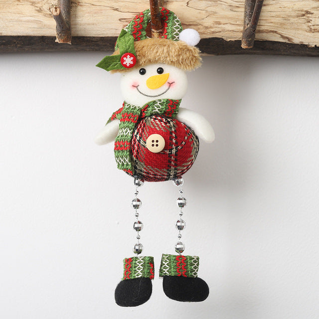 Faceless Doll Merry Christmas Decorations for Home