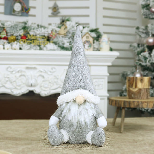 Faceless Doll Merry Christmas Decorations for Home