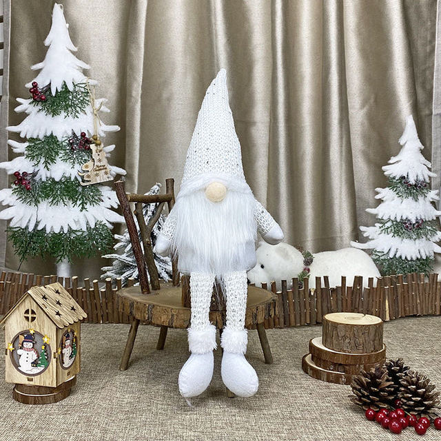 Faceless Doll Merry Christmas Decorations for Home