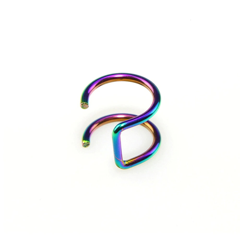 1PCS Clip On Wrap Earring Tragus Stainless Steel