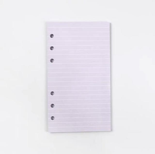 Transparent Loose Leaf Binder Notebook