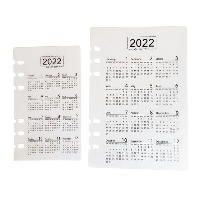 Transparent Loose Leaf Binder Notebook