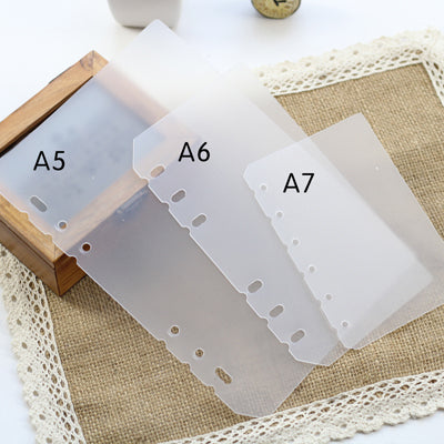 Transparent Loose Leaf Binder Notebook