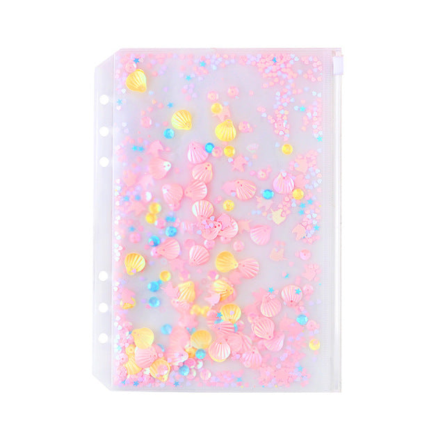 Transparent Loose Leaf Binder Notebook