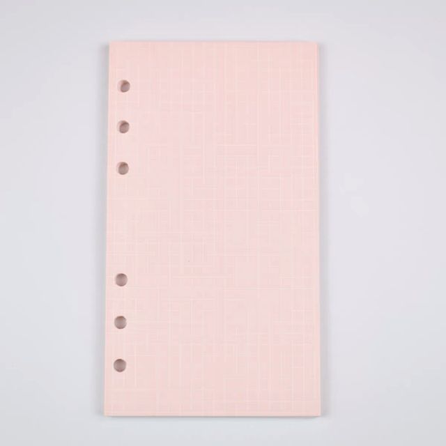 Transparent Loose Leaf Binder Notebook