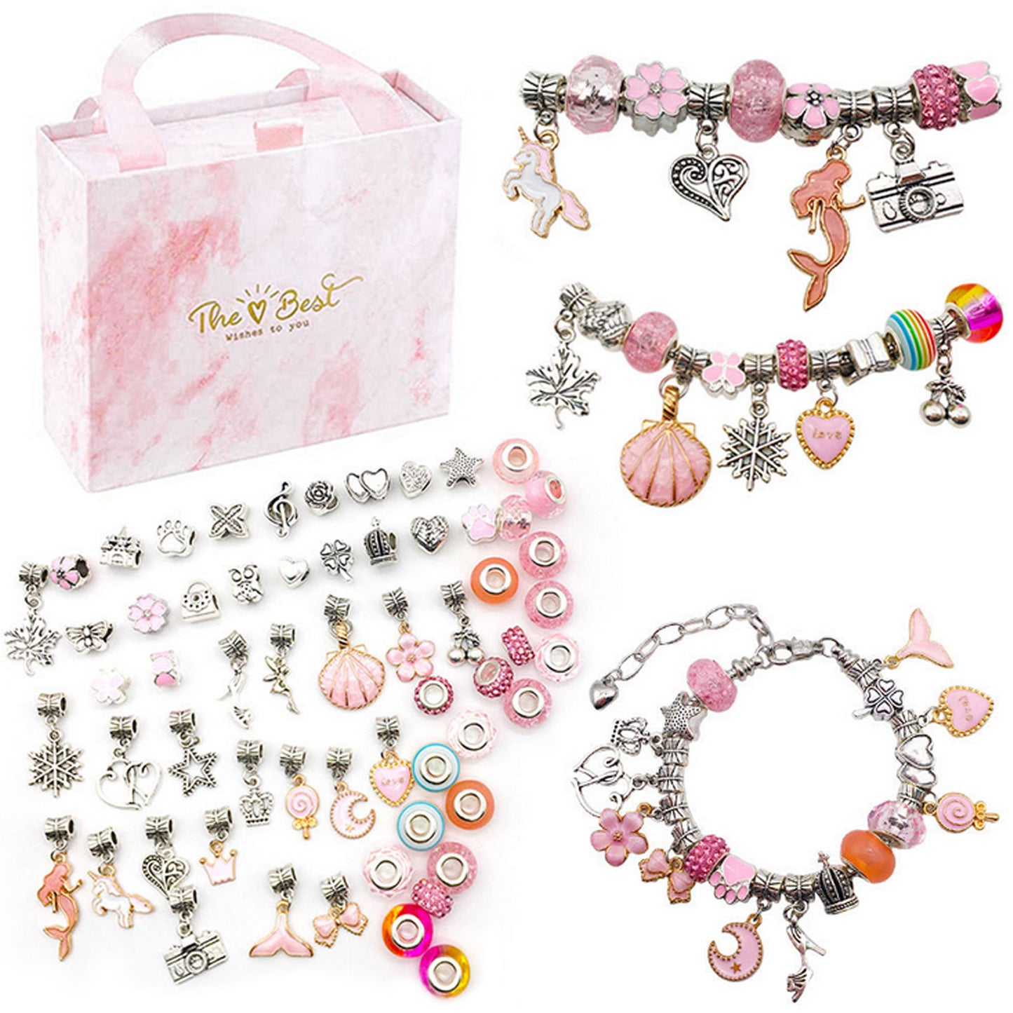 Jewerly Making Kit Charm Bracelet Necklaces