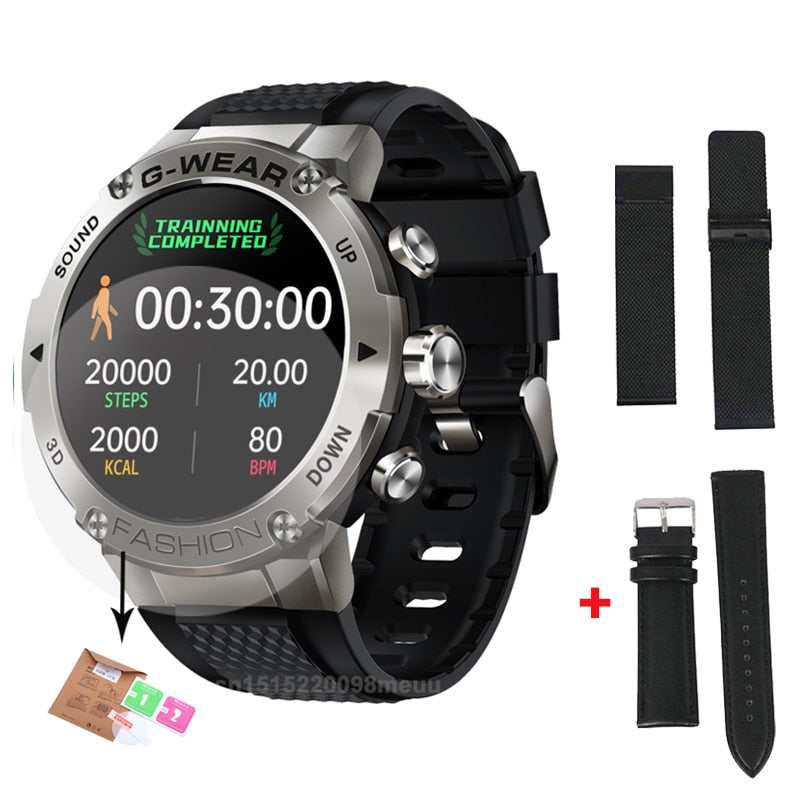 Sports Smart Watch Men BT Phone Call Customize