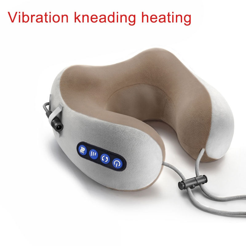 Electric Neck Massager U Shaped Pillow Multifunctional