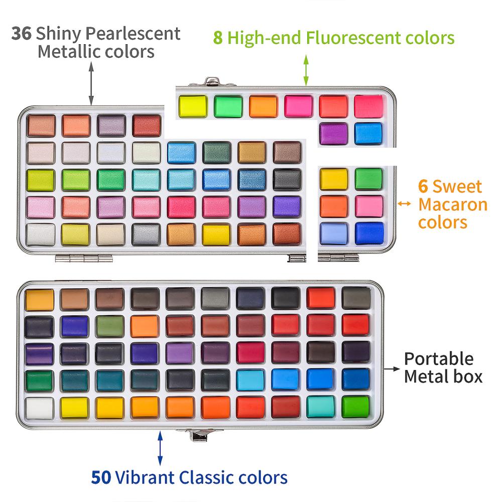 Colors Solid Watercolor Paint Set