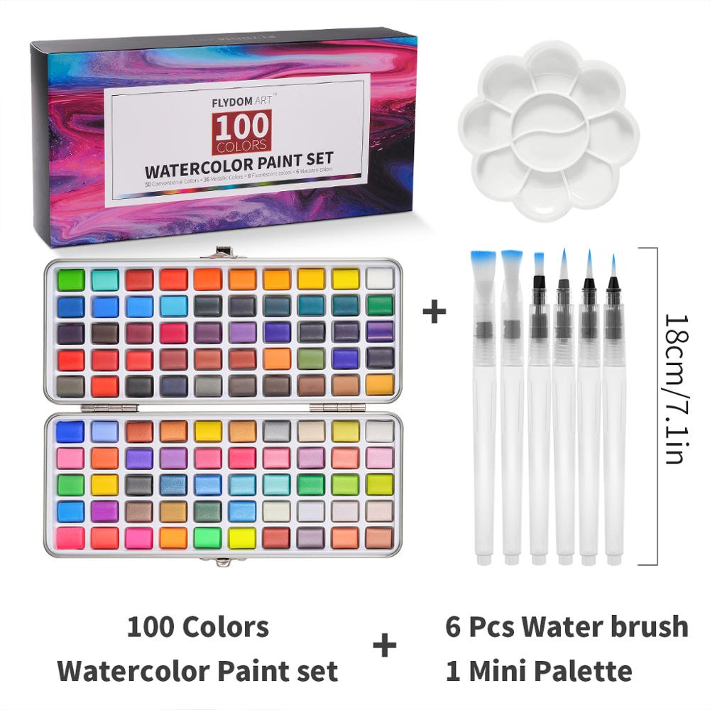 Colors Solid Watercolor Paint Set