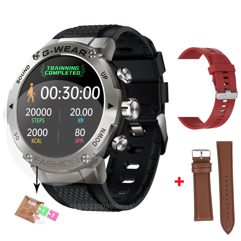 Sports Smart Watch Men BT Phone Call Customize