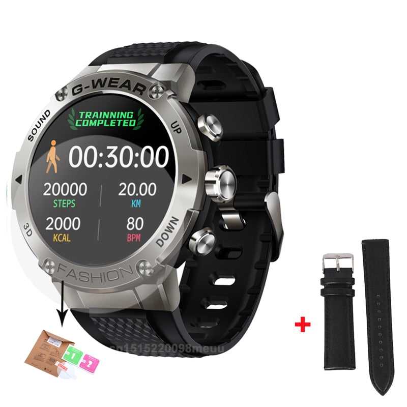 Sports Smart Watch Men BT Phone Call Customize