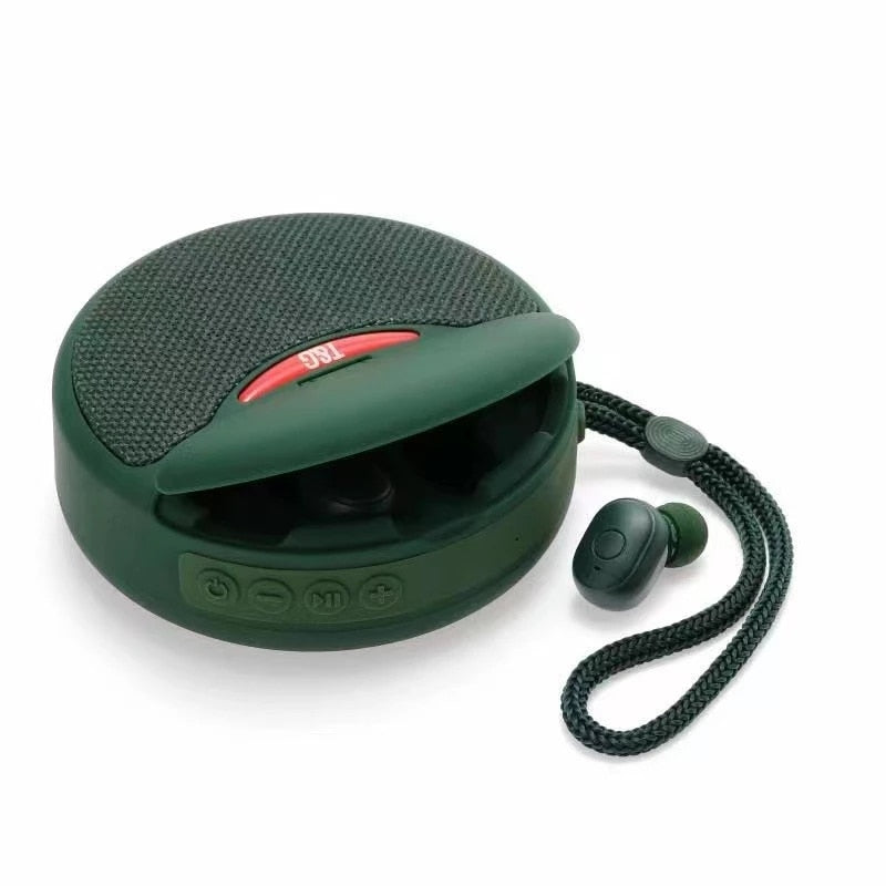 Mini wireless bluetooth speaker wireless earphone