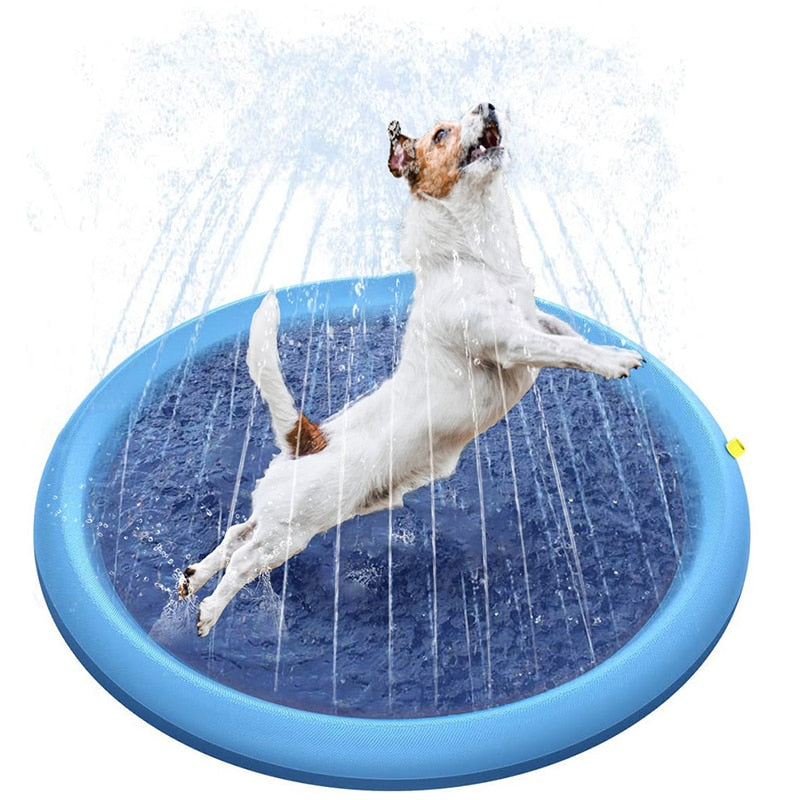 Pet Sprinkler Pad Play Cooling Mat Swimming Pool