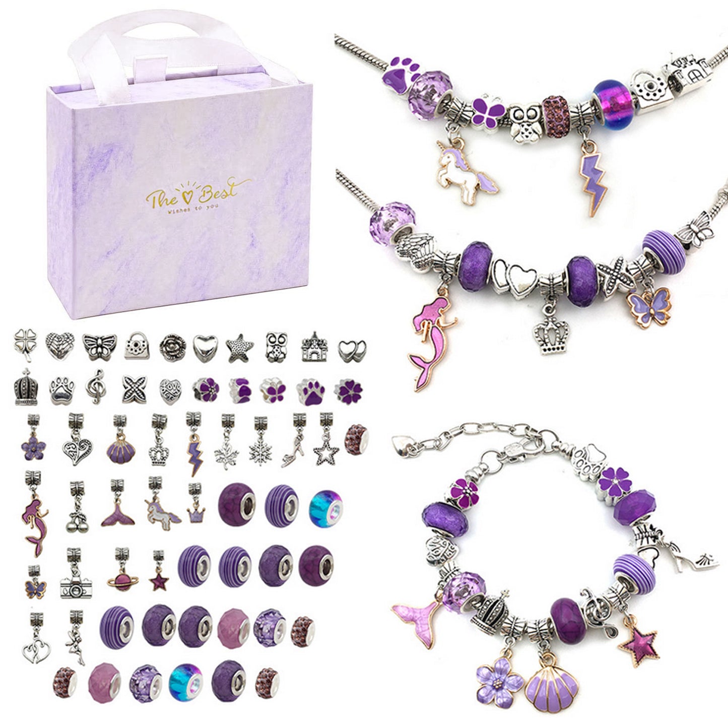 Jewerly Making Kit Charm Bracelet Necklaces