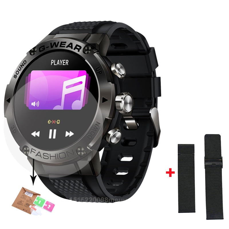 Sports Smart Watch Men BT Phone Call Customize