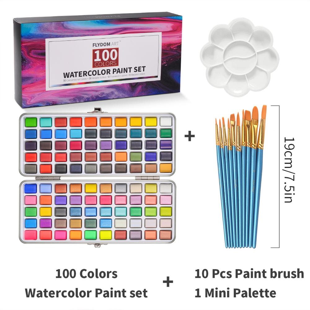 Colors Solid Watercolor Paint Set