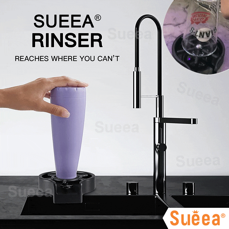 Faucet Glass Rinser for Kitchen Sink Automatic