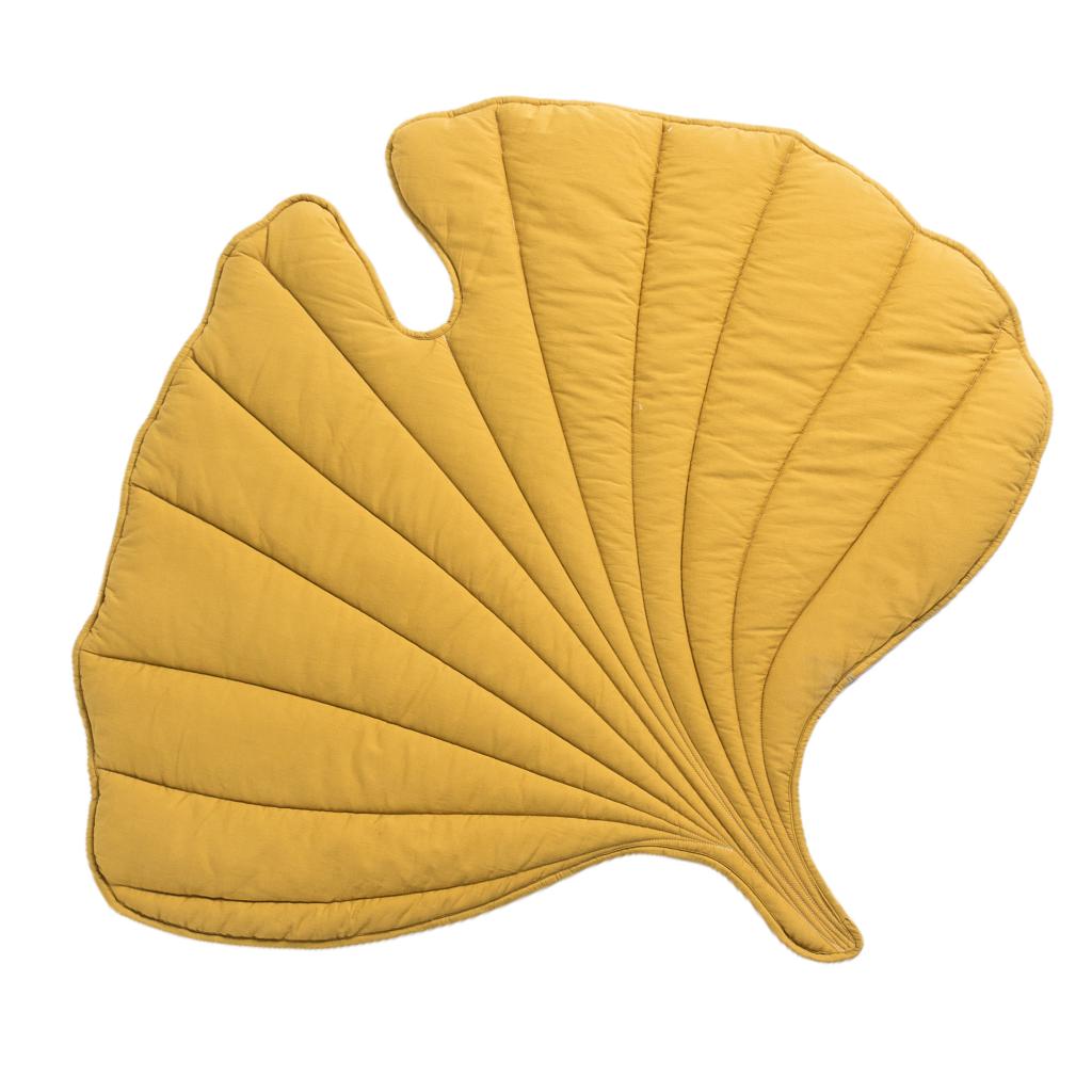 Leaf Shape Area Rug Modern Decorative Bedroom