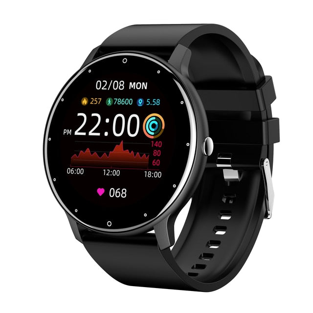 Men Women Smart Watch Full Touch Screen Watches