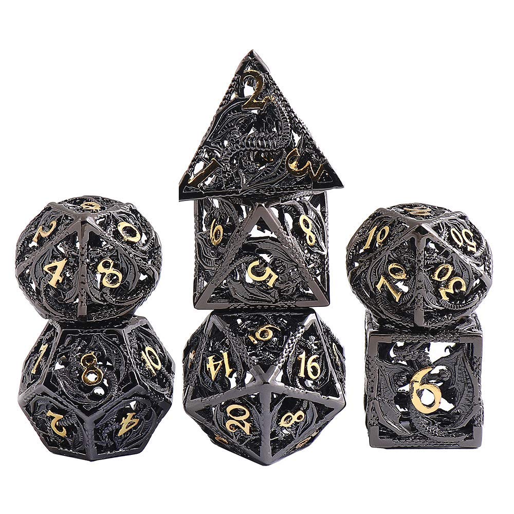 Pure Copper Hollow polyhedral dice Suitable