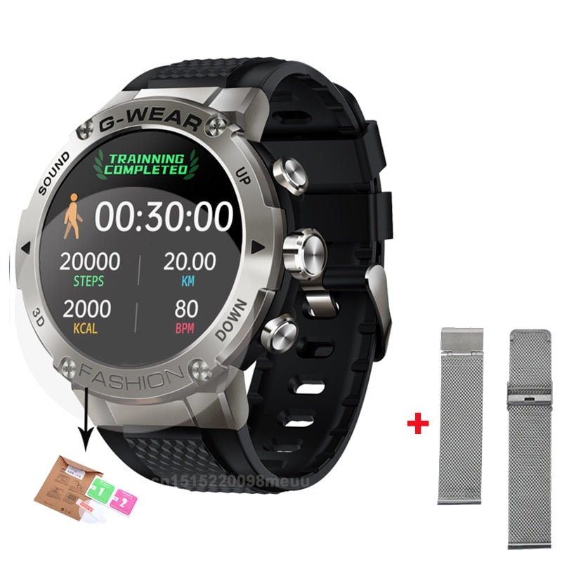 Sports Smart Watch Men BT Phone Call Customize