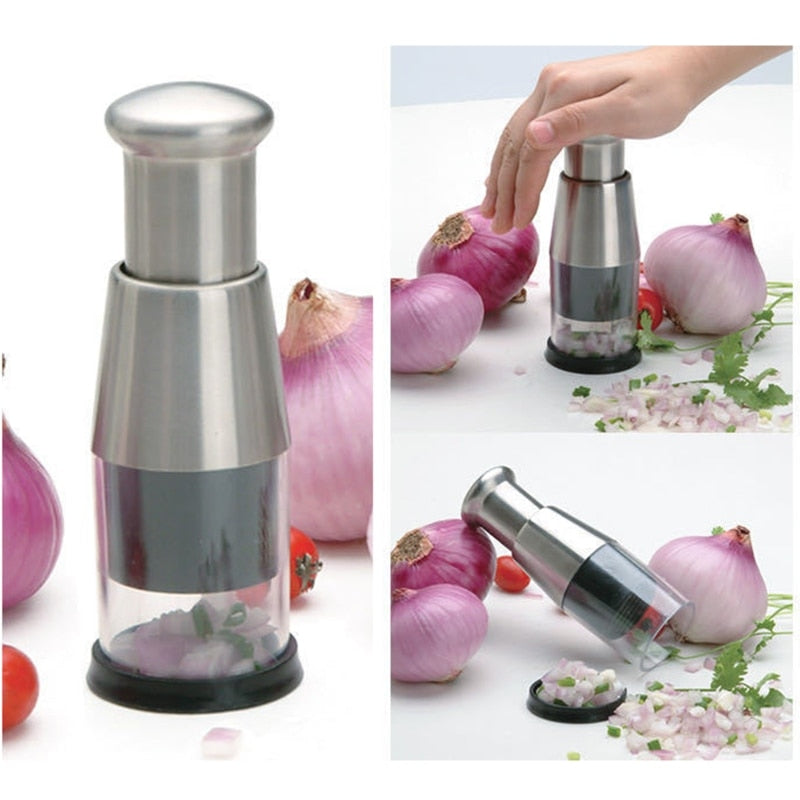 Food Chopper Slap it Vegetable Dicer Safe Mincer