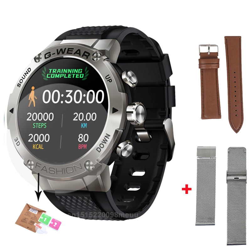 Sports Smart Watch Men BT Phone Call Customize