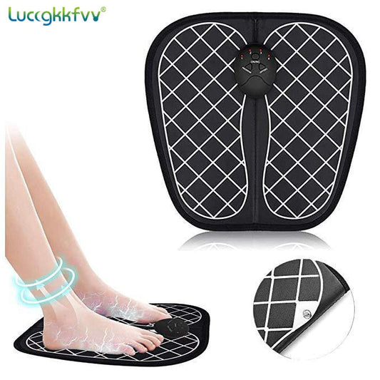 Electric EMS Foot Massager Pad Feet Muscle
