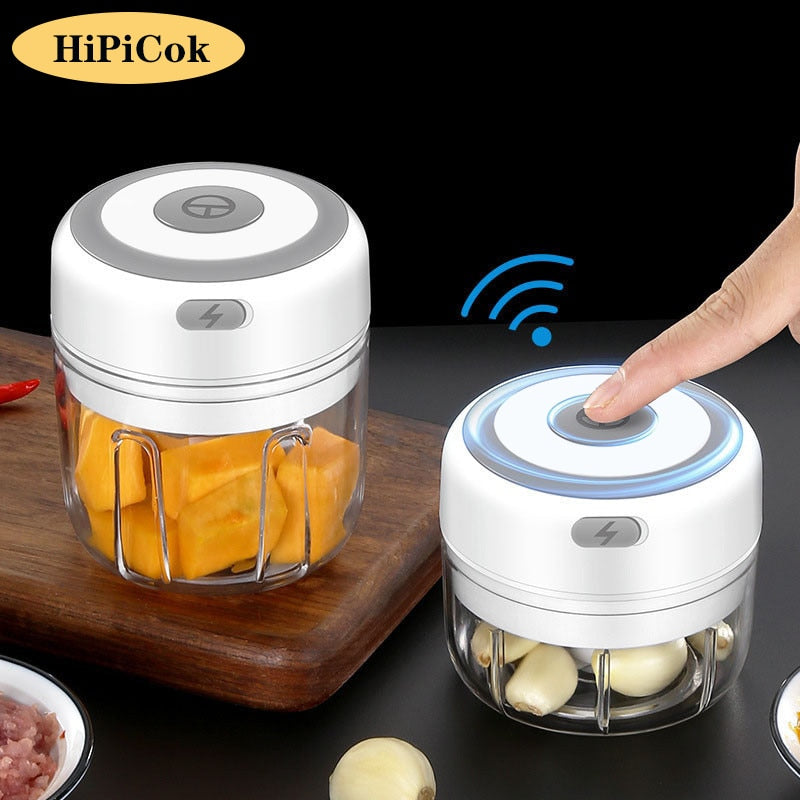 Electric Food Chopper Garlic Crusher Meat Grinder