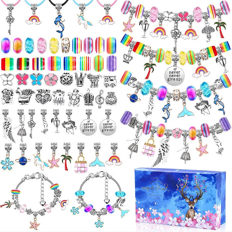 Jewerly Making Kit Charm Bracelet Necklaces