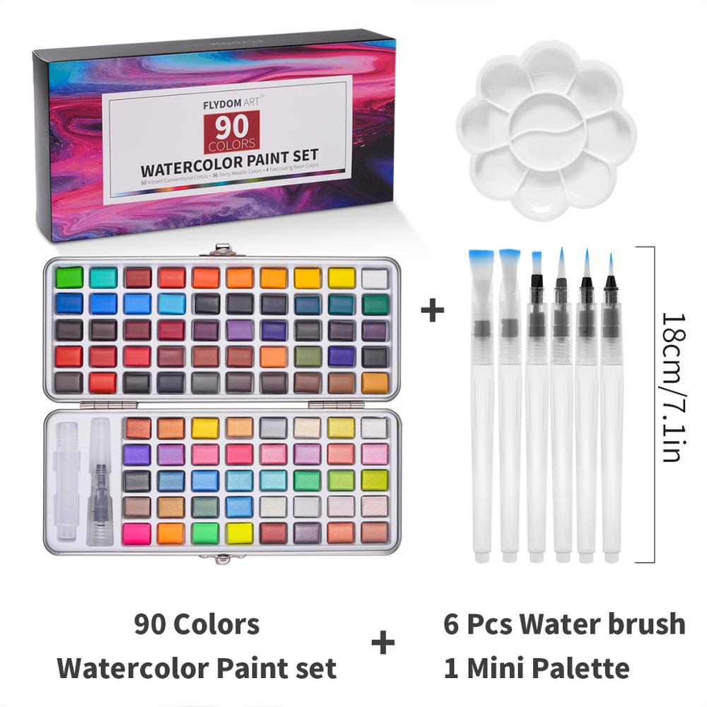 Colors Solid Watercolor Paint Set