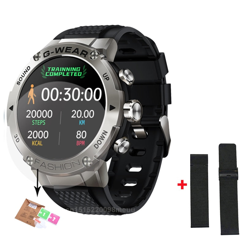 Sports Smart Watch Men BT Phone Call Customize