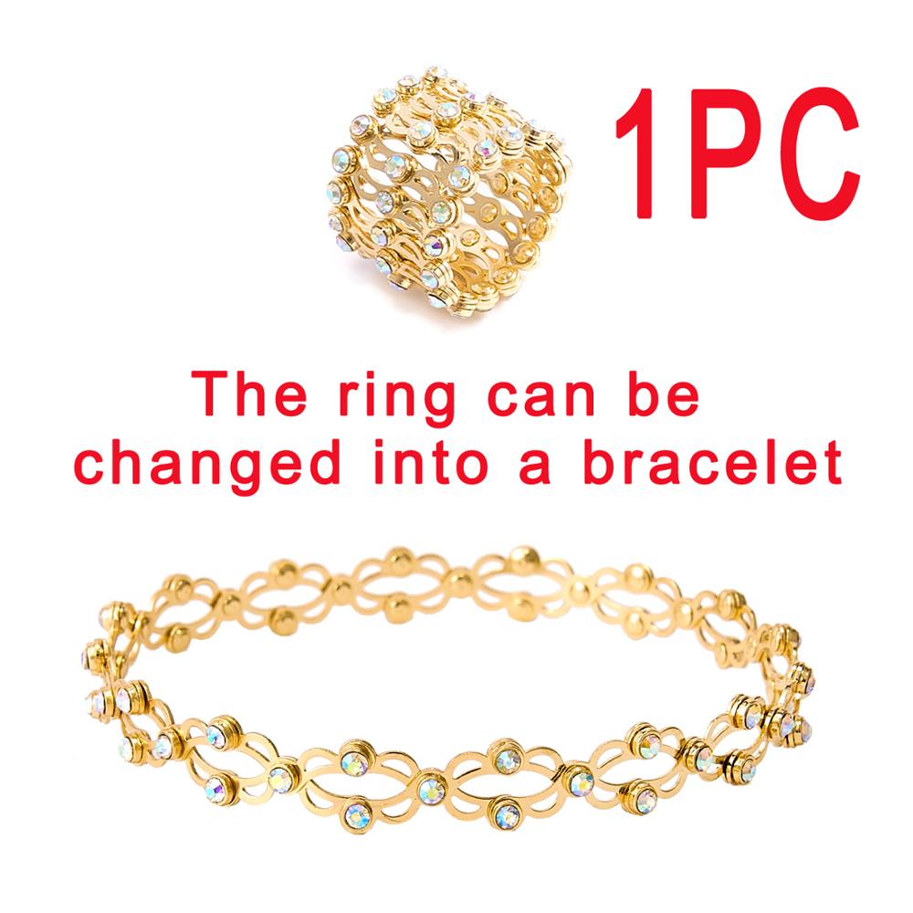 2 In 1 Magic Retractable Ring Bracelet Creative