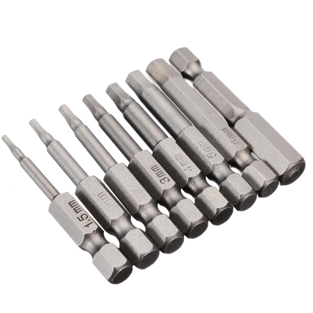 Magnetic Hexagon Screwdriver Bit S2 Steel